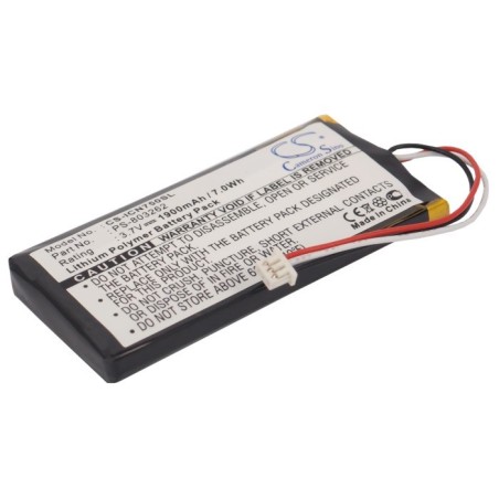 Batterie pour Navman iCN720 (1900 mAh/7.03 Wh, 3.7 V)