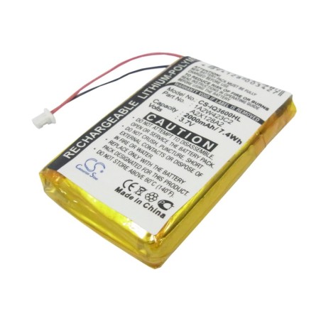 Batterie pour Garmin iQue 3600a (2000 mAh/7.4 Wh, 3.7 V)