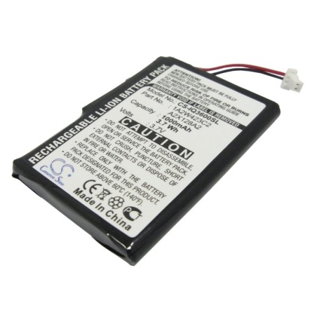 Batterie pour Garmin 1A2W423C2 (1000 mAh/3.7 Wh, 3.7 V)