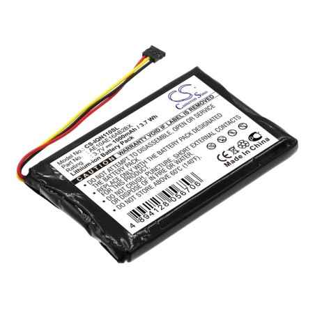 Batterie pour Garmin AE10AE16AB2BX (1000 mAh/3.7 Wh, 3.7 V)