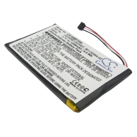 Batterie pour Garmin EE06HE10E00EF (1200 mAh/4.44 Wh, 3.7 V)