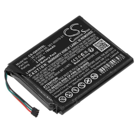 Batterie pour Garmin 3597LMT (700 mAh/2.59 Wh, 3.7 V)