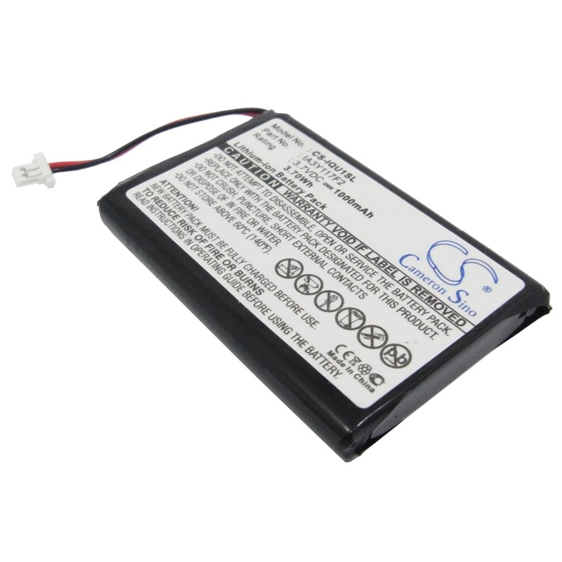 Batterie pour Garmin Quest (1000 mAh/3.7 Wh, 3.7 V)