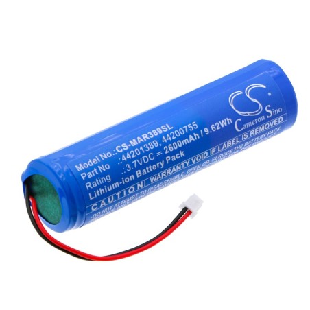 Batterie pour MARES 44201389 (2600 mAh/9.62 Wh, 3.7 V)