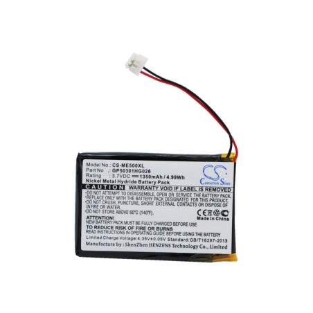 Batterie pour SkyGolf SG1 (1350 mAh/5 Wh, 3.7 V)