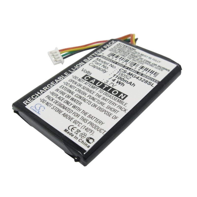 Batterie pour Typhoon CM-2 (1100 mAh/4.07 Wh, 3.7 V)