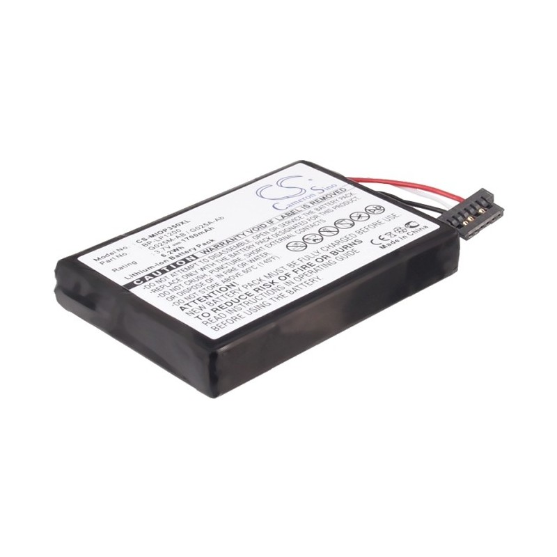 Batterie pour Navman 541380530006 (1700 mAh/6.29 Wh, 3.7 V)