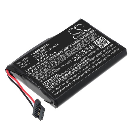 Batterie pour Mitac Mio P565 (1350 mAh/5 Wh, 3.7 V)