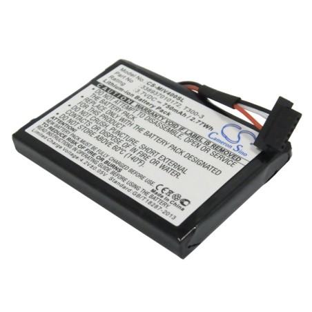 Batterie pour Mitac M1100 (750 mAh/2.78 Wh, 3.7 V)