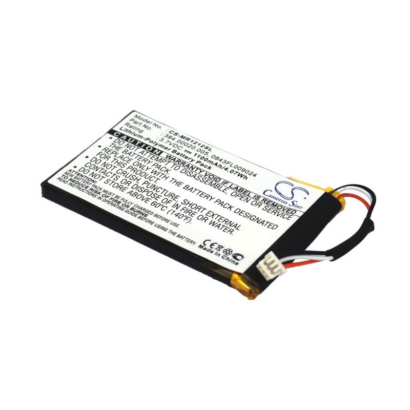 Batterie pour Magellan 384.00020.005 (1100 mAh/4.07 Wh, 3.7 V)
