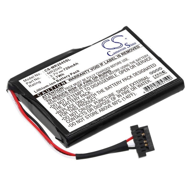 Batterie pour Magellan MR2045 (720 mAh/2.66 Wh, 3.7 V)