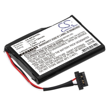 Batterie pour Magellan MR2045 (720 mAh/2.66 Wh, 3.7 V)
