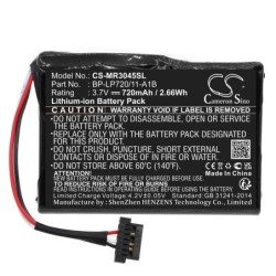 Batterie pour Becker Active 50 (720 mAh/2.66 Wh, 3.7 V)