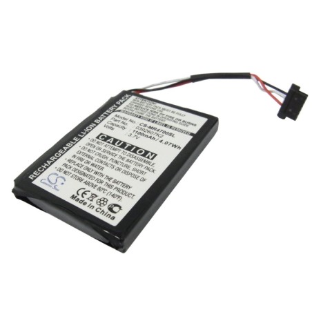 Batterie pour Magellan Maestro 4700 (1100 mAh/4.07 Wh, 3.7 V)