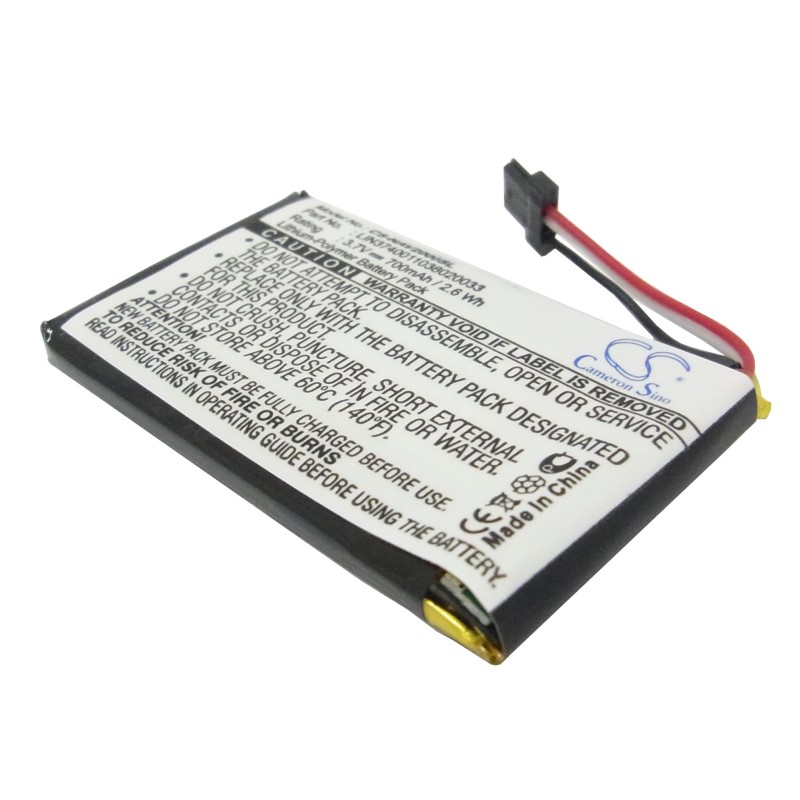Batterie pour Navigon 20 Plus (700 mAh/2.59 Wh, 3.7 V)