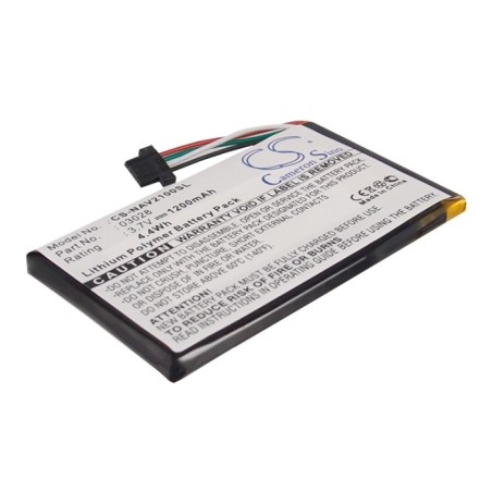 Batterie pour Navigon 2100 Max (1200 mAh/4.44 Wh, 3.7 V)