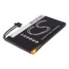 Batterie pour Navigon 2120 Max (1200 mAh/4.44 Wh, 3.7 V)