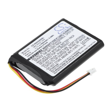 Batterie pour Navigon 2210 (800 mAh/2.96 Wh, 3.7 V)