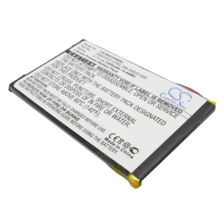 Batterie pour Navigon 384.00022.005 (1200 mAh/4.44 Wh, 3.7 V)