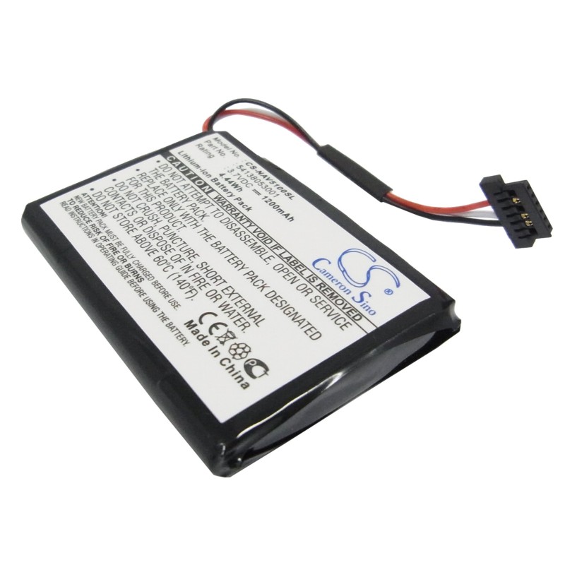 Batterie pour Navigon 5100 (1200 mAh/4.44 Wh, 3.7 V)