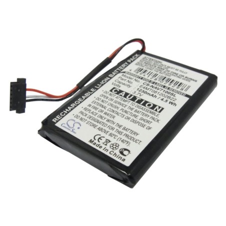Batterie pour Navman N20 (1230 mAh/4.55 Wh, 3.7 V)