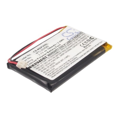 Batterie pour NavGear Pearl (700 mAh/2.59 Wh, 3.7 V)