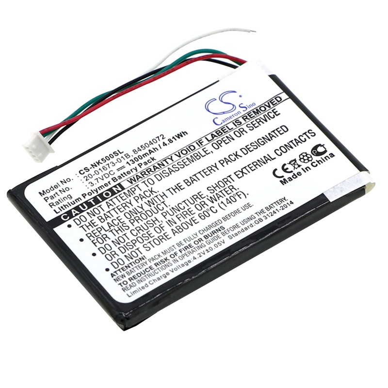 Batterie pour Nokia 500 (1300 mAh/4.81 Wh, 3.7 V)