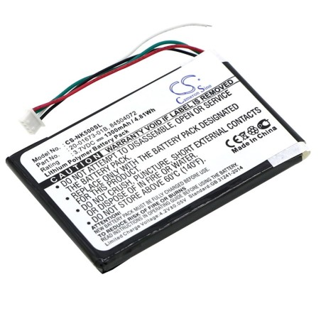 Batterie pour Nokia 500 (1300 mAh/4.81 Wh, 3.7 V)