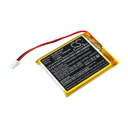 Batterie pour Abus GSP505060 (2000 mAh/7.4 Wh, 3.7 V)