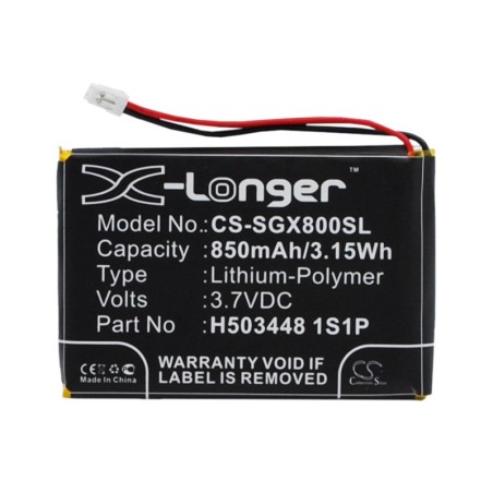 Batterie pour SkyGolf X8F (850 mAh/3.15 Wh, 3.7 V)
