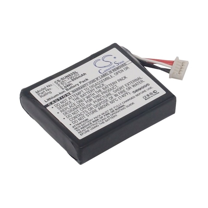 Batterie pour Sony NV-U92T (800 mAh/2.96 Wh, 3.7 V)
