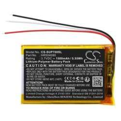 Batterie pour Navitel MS700 (1500 mAh/5.55 Wh, 3.7 V)