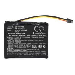 Batterie pour TomTom VF1C (1000 mAh/3.7 Wh, 3.7 V)