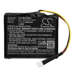 Batterie pour TomTom VIA 1535T (900 mAh/3.33 Wh, 3.7 V)