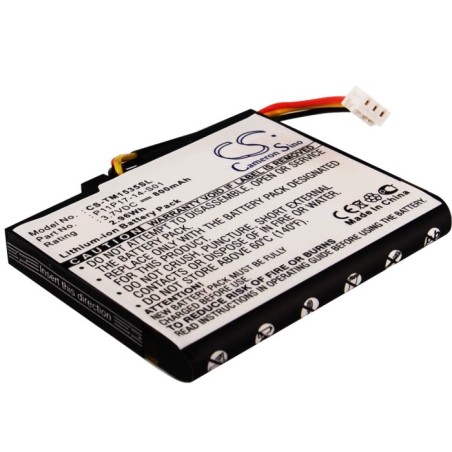 Batterie pour TomTom VIA 1500 (800 mAh/2.96 Wh, 3.7 V)