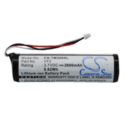 Batterie pour TomTom VF5 (2600 mAh/9.62 Wh, 3.7 V)