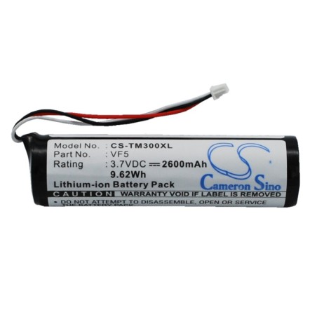 Batterie pour TomTom Go 510 (2600 mAh/9.62 Wh, 3.7 V)