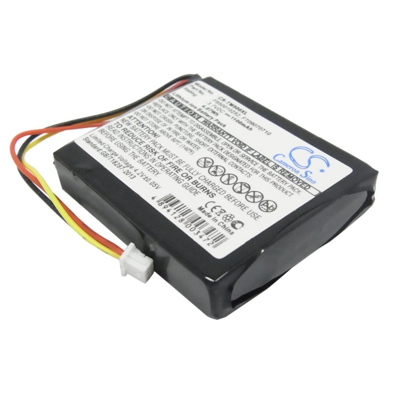 Batterie pour TomTom One (1100 mAh/4.07 Wh, 3.7 V)