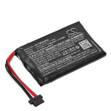 Batterie pour TomTom Go 6000 (1100 mAh/4.07 Wh, 3.7 V)