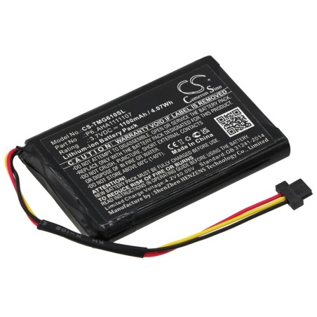 Batterie pour TomTom P6 (1100 mAh/4.07 Wh, 3.7 V)