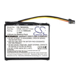 Batterie pour TomTom 4EJ41 (1000 mAh/3.7 Wh, 3.7 V)