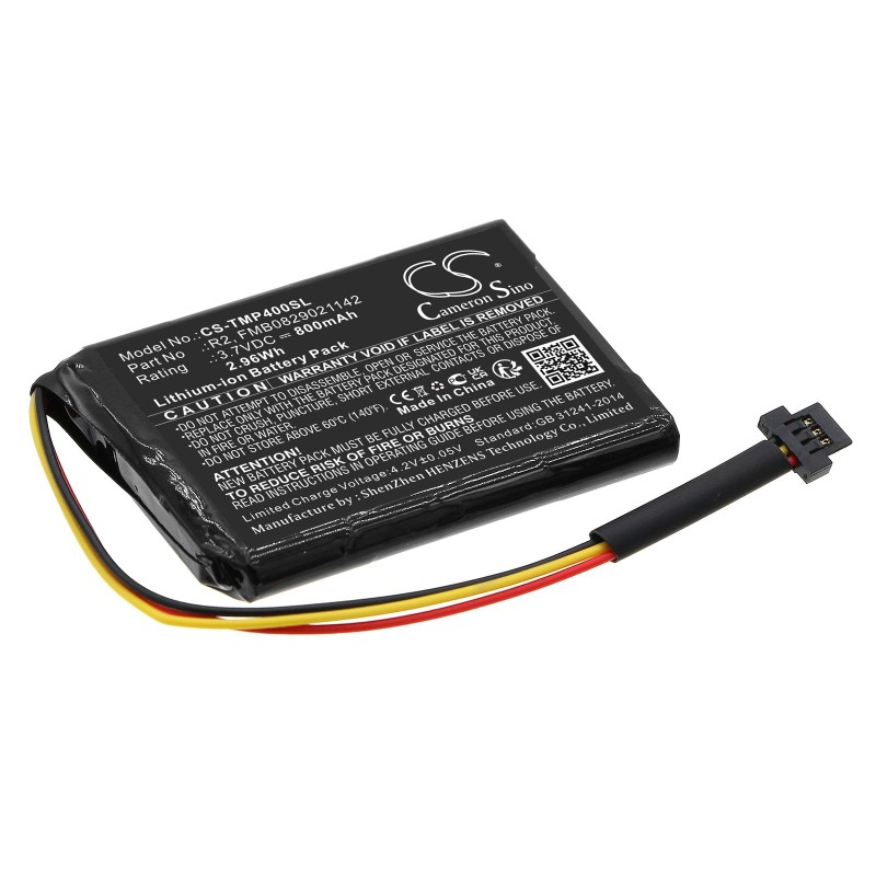 Batterie pour TomTom R2 (800 mAh/2.96 Wh, 3.7 V)