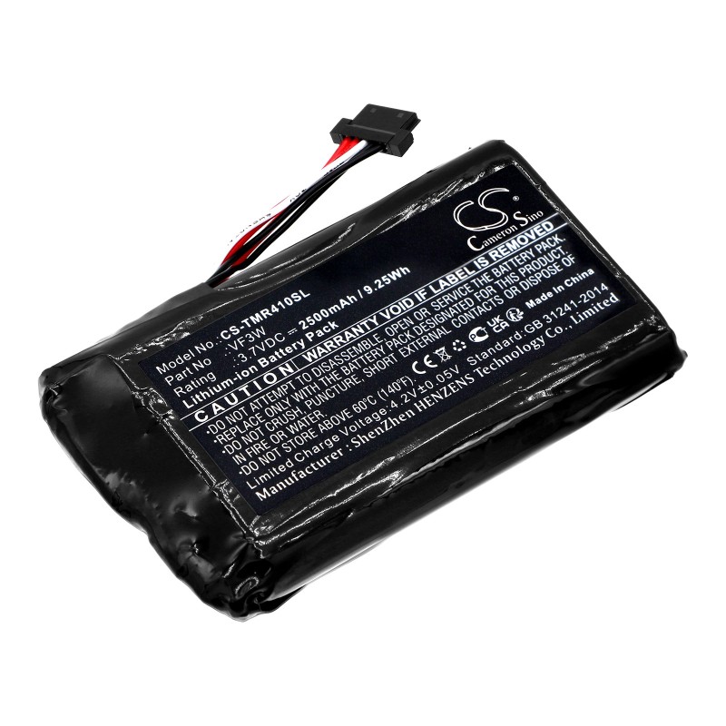 Batterie pour TomTom VF3W (2500 mAh/9.25 Wh, 3.7 V)