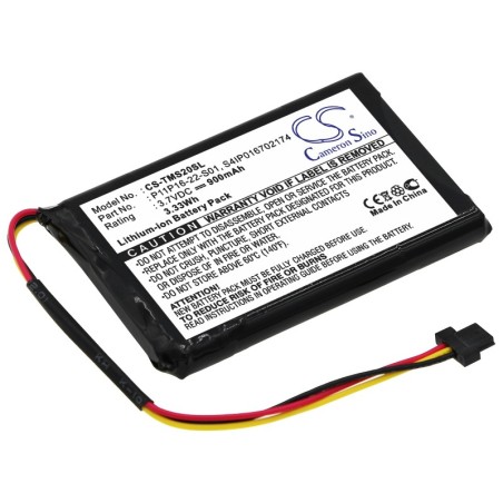 Batterie pour TomTom Start XL (900 mAh/3.33 Wh, 3.7 V)