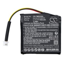 Batterie pour TomTom 4EN52 (700 mAh/2.59 Wh, 3.7 V)
