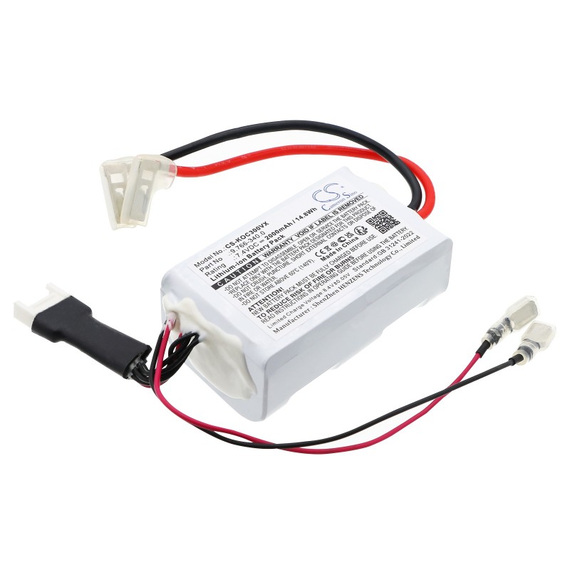 Batterie pour Karcher OC 3 Foldable (2000 mAh/14.8 Wh, 7.4 V)