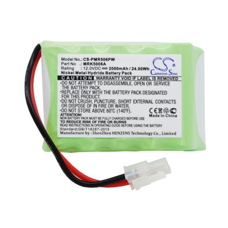 Batterie pour Robomow RS625 (2000 mAh/24 Wh, 12 V)