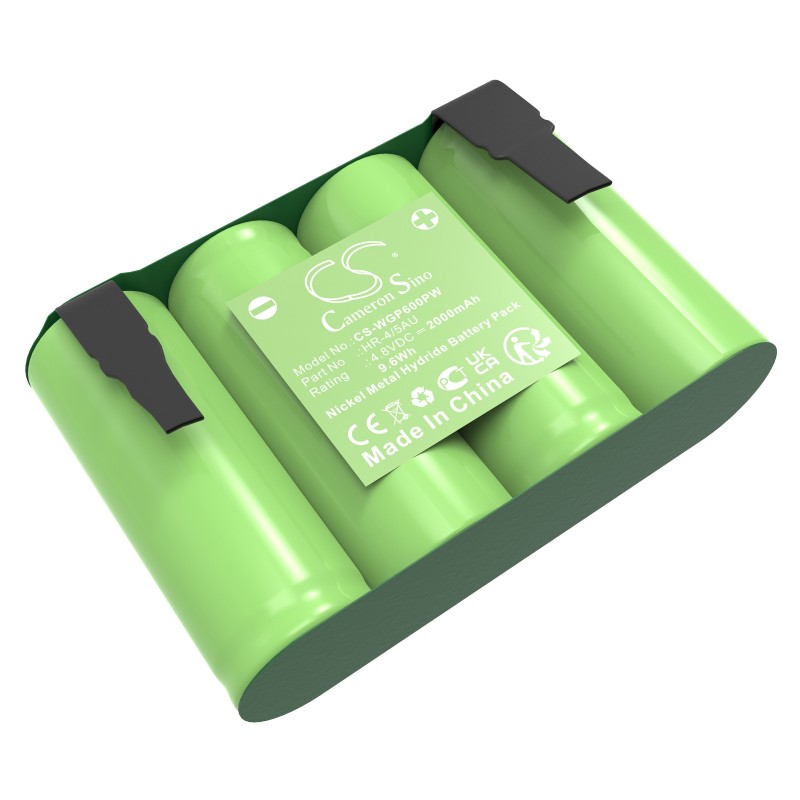 Batterie pour Wolf Garten Accu 60 (2000 mAh/9.6 Wh, 4.8 V)