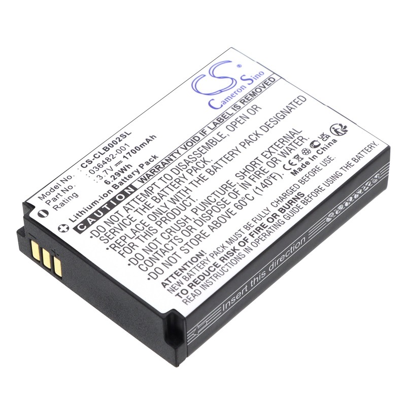 Batterie pour Columbia 036482-001 (1700 mAh/6.29 Wh, 3.7 V)