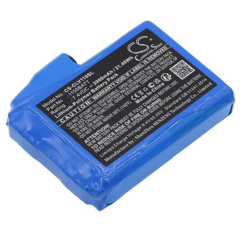 Batterie pour Clover 1100BATT (2900 mAh/21.46 Wh, 7.4 V)